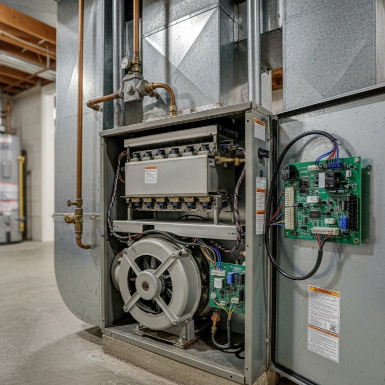 Air Dynamics of Tulsa experts providing comprehensive furnace maintenance in Tulsa.